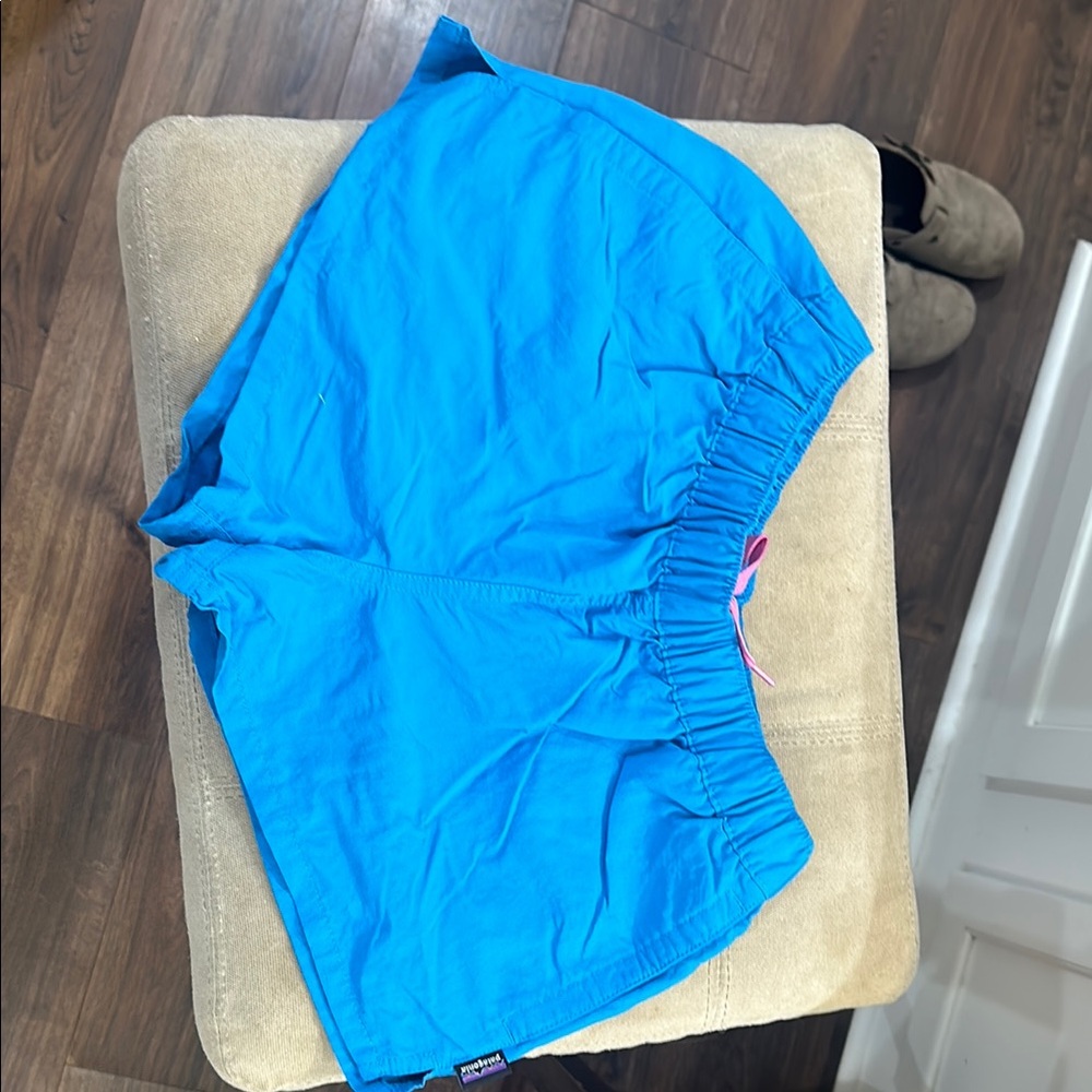 Patagonia Bright Blue Athletic Shorts